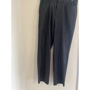 Banana Republic Dress Chino Pants Men's Sz 34/32 Grey Wool Trousers Straight Leg